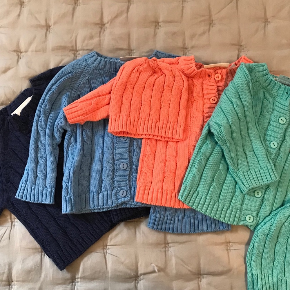 Elegant Baby Sweater Hat Combo (4)
